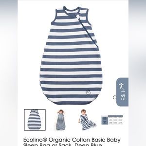 Super soft and breathable - 100% organic 
Zipper guards to protect child's skin.